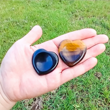 Load image into Gallery viewer, Natural Worry Stones (Heart)