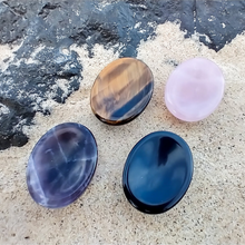Load image into Gallery viewer, Natural Worry Stones (Oval)
